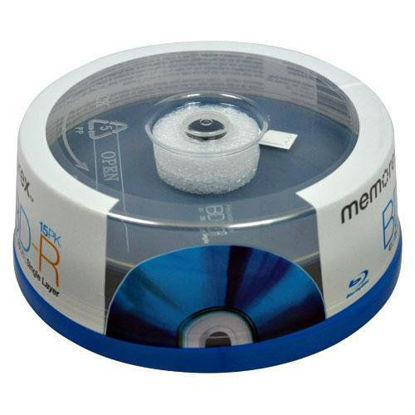 Picture of Memorex 25GB 4X BD-R 15 Packs Spindle Disc # 97854