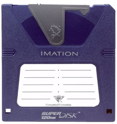 Picture of Imation LS120 SuperDisk 120MB