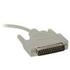 Picture of C2G 09445 DB9 Female to DB25 Male Serial RS232 Modem Cable, Beige (25 Feet, 7.62 Meters)