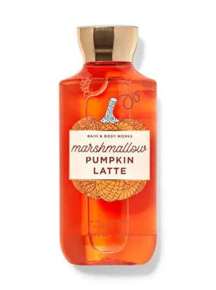 Picture of Bath & Body Works, Marshmallow Pumpkin Latte Signature Collection Shower Gel, White Citrus, 10 Ounce (Marshmallow Pumpkin Latte)