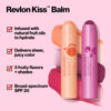 Picture of Revlon Lip Balm, Kiss Tinted Lip Balm, Face Makeup with Lasting Hydration, SPF 20, Infused with Natural Fruit Oils, 015 Juicy Peach, 0.09 Oz