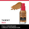 Picture of Covergirl Outlast Extreme Wear 3-in-1 Full Coverage Liquid Foundation, SPF 18 Sunscreen, Tawny, 1 Fl. Oz.