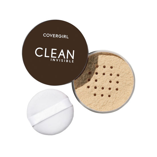 Picture of COVERGIRL Clean Invisible Loose Powder - Loose Powder, Setting Powder, Vegan Formula - Translucent Fair, 20g (0.7 oz)