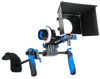 Picture of SunSmart DSLR Rig Video Camera Shoulder Mount Kit Including DSLR Rig Shoulder Support, Follow Focus and Matte Box for All DSLR Video Cameras and DV Camcorders