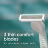 Picture of Gillette Venus Simply 3 Sensitive Women's Disposable Razors, Pack of 1 with 4 razors