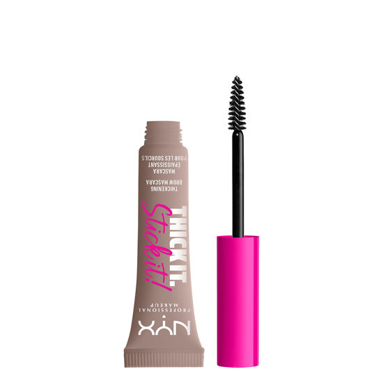 Picture of NYX PROFESSIONAL MAKEUP Thick It Stick It Thickening Brow Mascara, Eyebrow Gel - Cool Blonde (blonde hair with cool undertones)