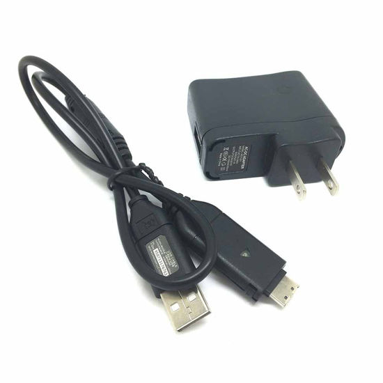 Picture of USB Cable Charger Data Cord Lead for SUC-C3 Suc-c5 Samsung Digimax Cameras-SH100,TL100(ST50),TL105(ST60),TL110,TL205 (PL100),TL210(PL150),TL9(NV9),ST65,WB500,WB5000,WB650,WP10 Digital Camera Cable