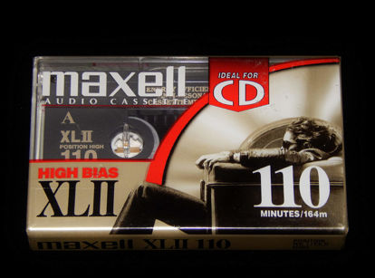 Picture of Maxell Audio Cassette~XLII~ 110 Minutes~ High Bias~