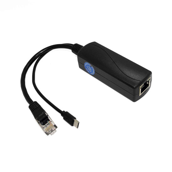  Procet Gigabit USB c to ethernet poe Splitter,IEEE802