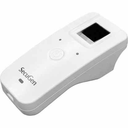 Picture of SecuGen HU20-ASF-BT Unity 20 Bluetooth Programmable Fingerprint Reader, Auto-On, 500 DPI Image Resolution, 300x400 Pixels Image Size, 0.2~0.5 Seconds Smart Capture Speed