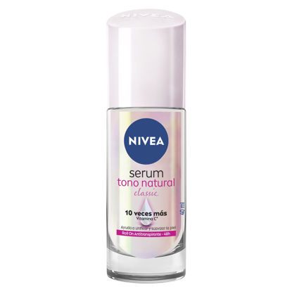 Picture of Nivea Extra Whitening Serum Antiperspirant Deodorant Roll On 40ml. 3 Bottles