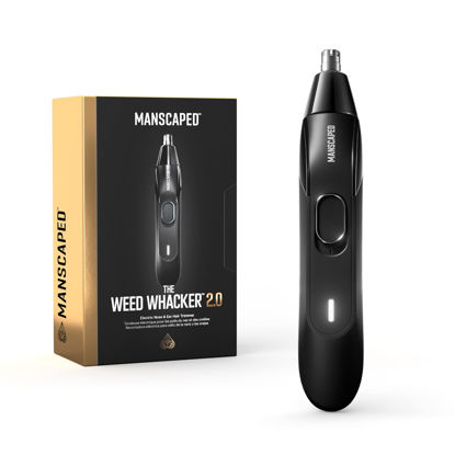 Picture of MANSCAPED® Weed Whacker® 2.0 Electric Nose & Ear Hair Trimmer - 7,000 RPM Precision Tool with Rechargeable Battery, Wet/Dry, Easy to Clean, Improved Stainless Steel Replaceable Blade