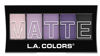 Picture of L.A. Colors 5 Color Matte Eyeshadow, Purple Cashmere, 0.25 Oz