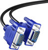 Picture of VGA to VGA Monitor Cable 5 Feet Male to Male Cord 1080P Full HD High Resolution for TV Computer Projector-Blue