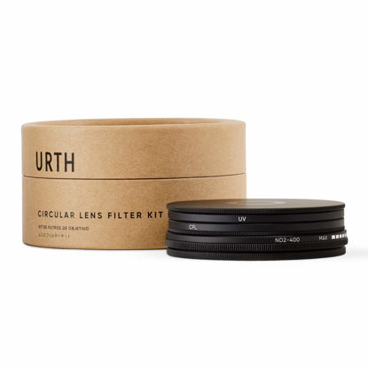 Picture of Urth 52mm UV, Circular Polarizing (CPL), ND2-400 Lens Filter Kit