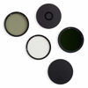 Picture of Urth 52mm UV, Circular Polarizing (CPL), ND2-400 Lens Filter Kit