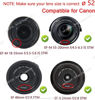 Picture of MOSTOS ; Brings Superior® - Camera Lens Caps for All Camera Models and Sizes (52mm, for Canon)