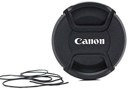 Picture of MOSTOS ; Brings Superior® - 62mm Plastic Snap On Front Lens Cap Cover for Canon DSLR DC SLR Camera DV - (Please Choose Correct Size) (62, for Canon)