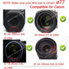 Picture of MOSTOS ; Brings Superior® - Camera Lens Caps for All Camera Models and Sizes (77mm, for Canon)