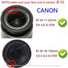 Picture of MOSTOS ; Brings Superior® - Camera Lens Caps for All Camera Models and Sizes (55mm, for Canon)