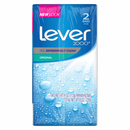 Picture of Lever 2000 Bar Soap, Original, 4 oz, 2 Bar