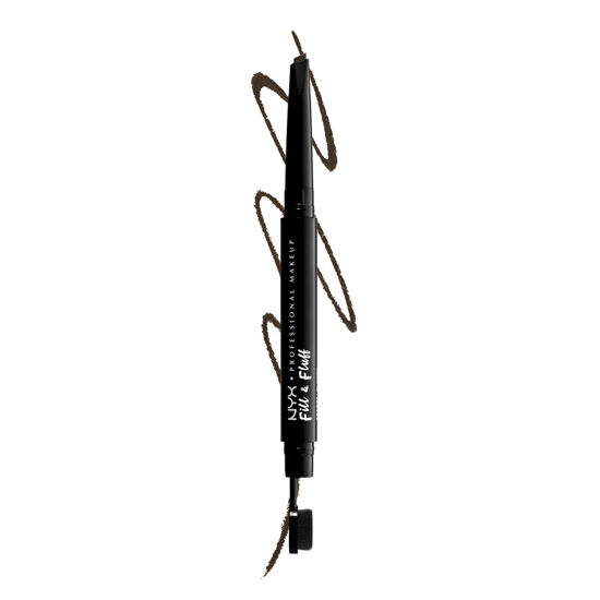 Picture of NYX PROFESSIONAL MAKEUP Fill & Fluff Eyebrow Pomade Pencil, Espresso