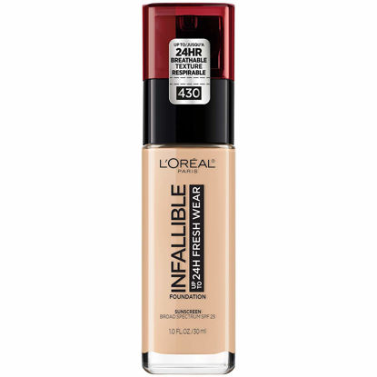 Picture of L’Oréal Paris Makeup Infallible Up to 24 Hour Fresh Wear Foundation, Ivory Buff, 1 fl; Ounce