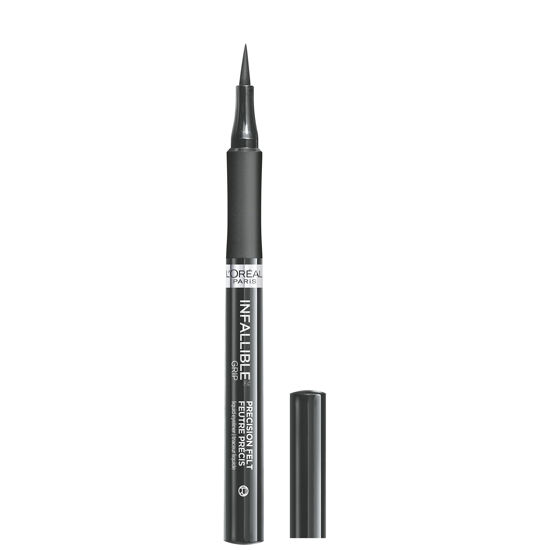 Picture of L’Oréal Paris Cosmetics Makeup Infallible Grip Precision Felt Eyeliner, Smudge Resistant, Long Lasting Waterproof Eyeliner, Grey, Grey, 0.03 fl oz