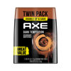 Picture of AXE Dual Action Body Spray Deodorant for Long Lasting Odor Protection Dark Temptation Body Spray Deodorant for Men Formulated Without Aluminum 4. 0 oz, Twin Pack