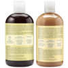 Picture of Shea Moisture Strengthen, Grow & Restore Shampoo and Conditioner Set, Jamaican Black Castor Oil Combination Pack, 13 oz Shampoo & 13 oz. Conditioner