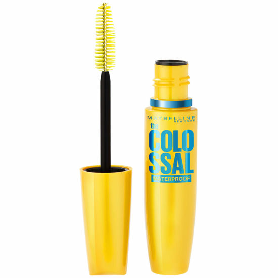 Picture of Maybelline New York Volum' Express Colossal Waterproof Mascara Makeup, Volumizing, Glam Black, 1 Count