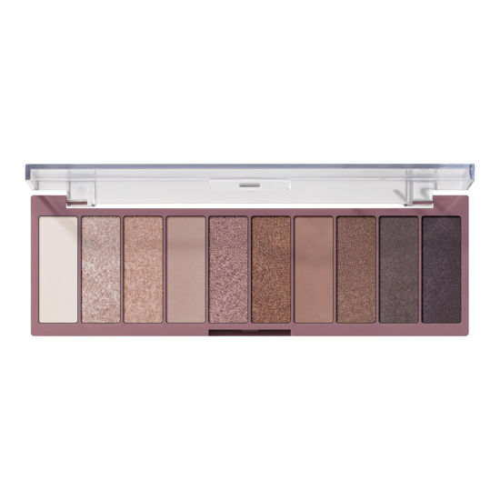 Picture of e.l.f. Perfect 10 Eyeshadow Palette, Ten Ultra-pigmented Shimmer & Matte Shades, Vegan & Cruelty-free, Nude Rose Gold (Packaging May Vary)