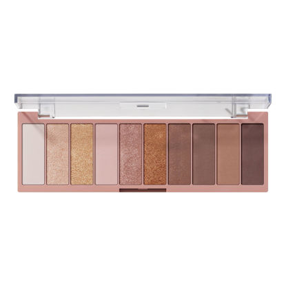 Picture of e.l.f. Perfect 10 Eyeshadow Palette, Ten Ultra-pigmented Neutral Shades, Blendable Formula, Vegan & Cruelty-free, Need It Nude (Packaging May Vary)