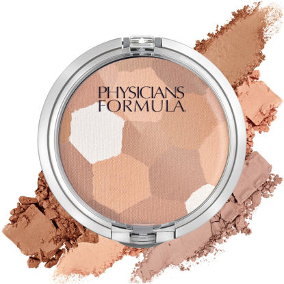 Picture of Physicians Formula Setting Powder Palette Multi-Colored Pressed Finishing Powder, Natural Coverage, Beige, Dermatologist Tested, Clinicially Tested