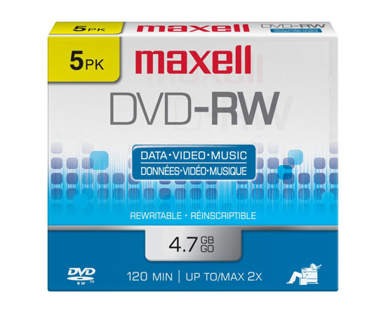 Picture of Maxell 635125 DVD-RW Disc