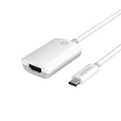 Picture of Kanex USB-C to HDMI 4K Adapter 7 Inches (20 cm)-White