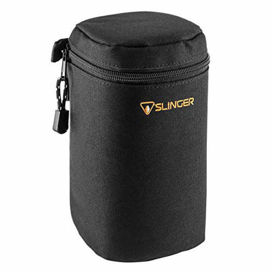 Picture of Slinger Slinger Soft Lens Case Large, 8" High x 86mm Diameter, Black