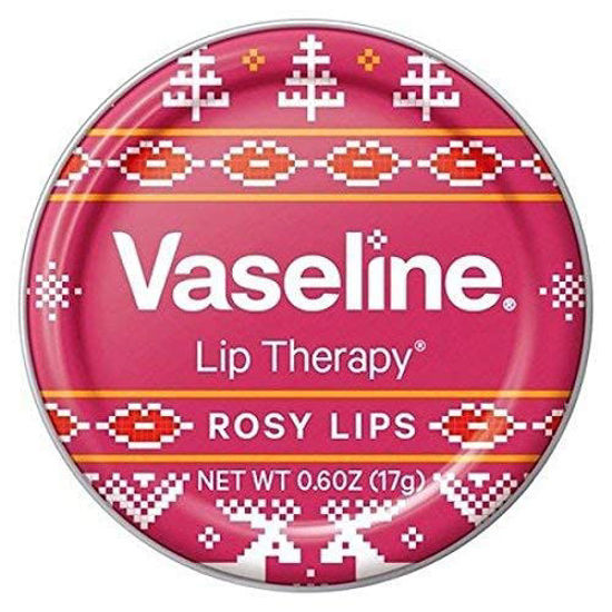 Picture of Vaseline Rosy Lip Therapy Holiday Sweater Designed 0.6 oz