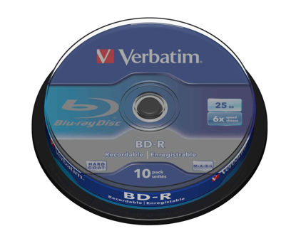 Picture of Verbatim BDR 25Gb 6x Spindle 10 No 43742