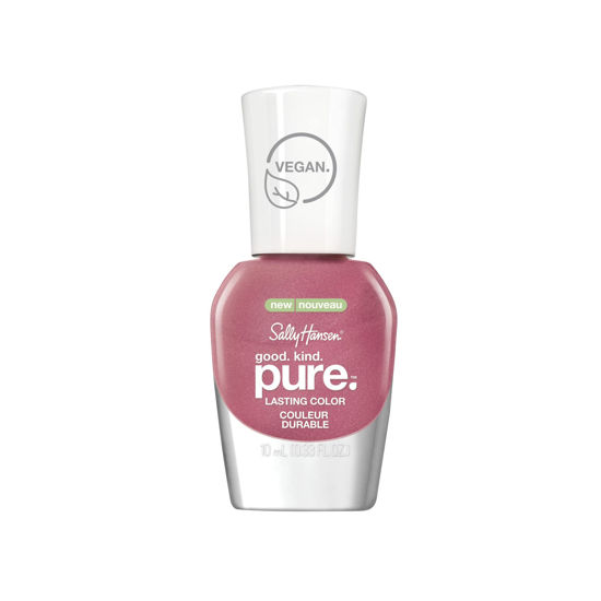 Picture of Sally Hansen Good Kind Pure Vegan Nail Colour, Pink Sapphire, 0.33 Fl Oz, Packaing May Vary