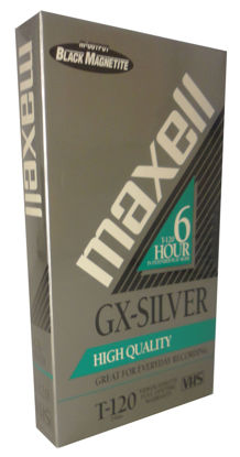 Picture of Maxell GX-Silver T-120 VHS (1-pack)