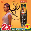 Picture of Sensationnel X-pression prestretched braiding hair - 2x xpression 48-inch all kanekalon flame retardant synthetic braid in hair extensions - 2X X-PRESSION 48 Inch (1 pack, 2)