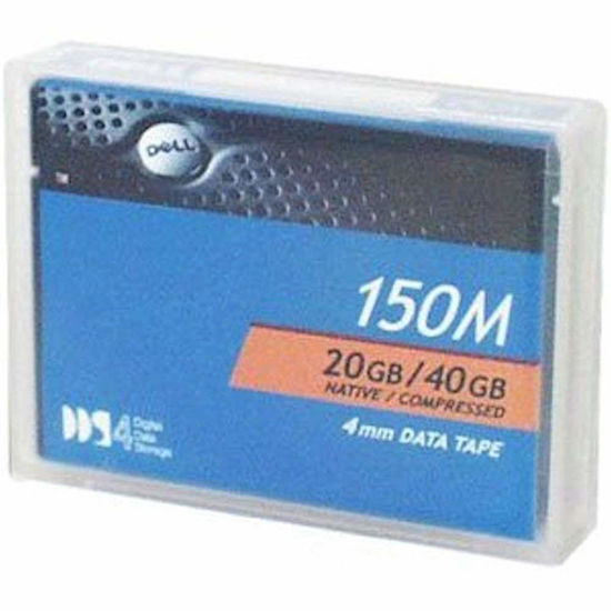 Picture of Dell DAT 4mm 20 GB Native / 40 GB Compressed 150m DDS4 Backup Tape Media
