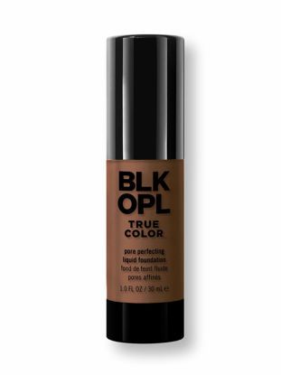 Picture of BLK/OPL TRUE COLOR Pore Perfecting Liquid Foundation, Au Chocolat - enriched with Vitamins C & E, paraben-free, fragrance-free, cruelty-free