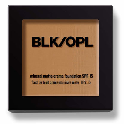 Picture of BLK/OPL  Mineral Matte Crème Powder Foundation SPF 15, Truly Topaz - enriched with aloe and Vitamins C & E, cruelty-free