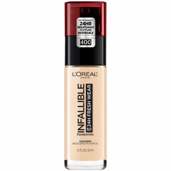 Picture of L’Oréal Paris Infallible 24 Hour Fresh Wear Foundation, Lightweight, Pearl, 1 oz.