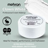 Picture of Mehron Makeup Clown White Professional Face Paint Cream Makeup | White Face Paint Makeup for Stage, Film, Cosplay, & Mime | Halloween Clown Makeup 7 oz (198g)