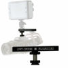 Picture of 4 Inch Cold Shoe Extension Bracket - Dual Sided Camera Flash Mount with D-Flashner Adapter by Cam Caddie - Black