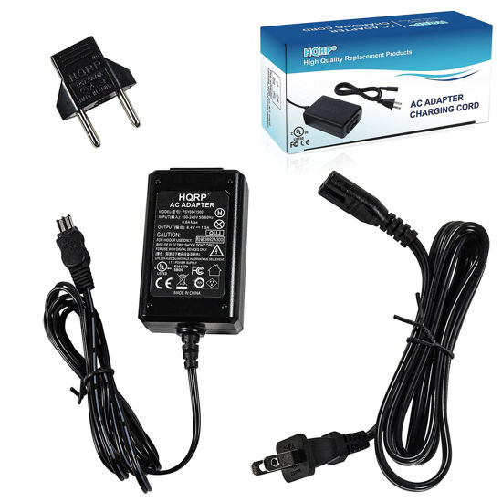 Picture of HQRP Replacement AC Adapter/Charger Compatible with Sony HandyCam CCD-TRV608 CCD-TRV66 CCD-TRV68 DCR-TRV22 DCR-TRV25 DCR-TRV27 DCR-TRV30 DCR-TRV33 DCR-TRV38 DCR-TRV230 DCR-TRV250 Camcorder