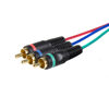 Picture of StarTech.com 3 ft. (0.9 m) VGA to RCA Cable - RCA Breakout - HD15 (M)/Component (M) - VGA to Component (HD15CPNTMM3) black